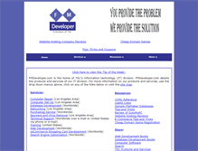 Tablet Screenshot of fmdeveloper.com